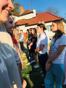 V Peterlougu so bili mladi udeleženci projekta iz programa ERASMUS + 11